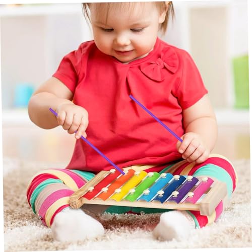 GALPADA 50 Stück Holz Rhythmusstäbe für Anfänger Stabile Glatte Percussion Instrumente Bunte Langlebige Musikstäbe für Kreatives Musizieren und Musikunterricht GALPADA 50 Stück Holz Rhythmusstäbe für Anfänger Stabile Glatte Percussion Instrumente Bunte Langlebige Musikstäbe für Kreatives Musizieren und Musikunterricht von GALPADA