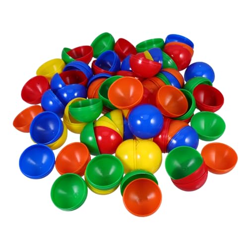 GALPADA 50 Stück Kleine Bunte Lotteriekugeln aus Wiederverwendbarem Kunststoff Hohl und Öffnbar Praktische Raffle Tombola spielbälle für Partyspiele Auslosungen und Gewinnspiele GALPADA 50 Stück Kleine Bunte Lotteriekugeln aus Wiederverwendbarem Kunststoff Hohl und Öffnbar Praktische Raffle Tombola spielbälle für Partyspiele Auslosungen und Gewinnspiele von GALPADA