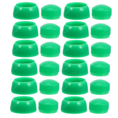 GALPADA 50 Stück Kunststoff Schraubenabdeckungen für Kinderspielplatz Wetterfeste Mutter-schutzkappen Sichere Bolzenschutzabdeckungen für Spielgeräte rutschfeste Schraubenkappen für von GALPADA