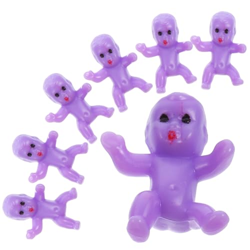 GALPADA 50 Stück Mini Plastik Junge Mädchen Figuren Kleine Miniatur Puppen als und Kuchen Dekoration Mini Babies für Party und DIY Bastelbedarf von GALPADA