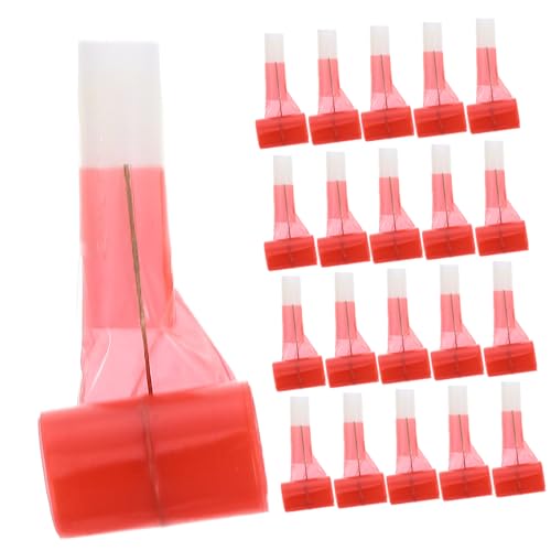 GALPADA 50 Stück Teiliges Party blasrohr Lustige Geburtstags tröten Pfeifen Kunststoff Zubehör für Frosch Eidechsen Kindergeburtstag Partyspaß Krachmacher Scherzartikel von GALPADA