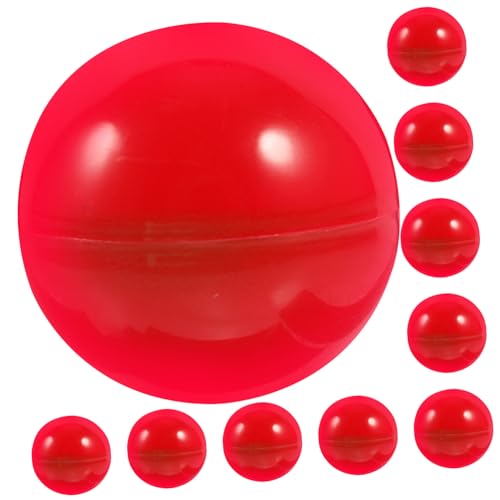GALPADA 50 Stück Ziehkugeln Kleine Bingo Bälle Spielnummern Aktivität Tombola Gaming Verkaufsautomaten Hohlkugeln Größe Anrufer Party Geburtstag Erwachsene von GALPADA