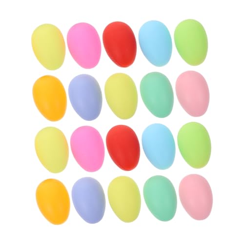 GALPADA 50 Stück basteln ostern ostern deko ostereier plastik zum befüllen ostereier zum aufhängen frühlingsdeko zum aufhängen aufhänger für osternester für von GALPADA