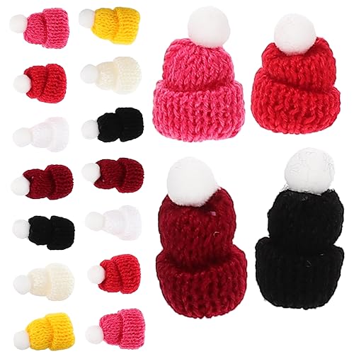 GALPADA 50Stücke Puppenhüte Strickhüte für DIY Handwerksprojekte Dekoration für Partys Weihnachtsbaum und Vielseitige Mini Hüte für Kreative GALPADA 50Stücke Puppenhüte Strickhüte für DIY Handwerksprojekte Dekoration für Partys Weihnachtsbaum und Vielseitige Mini Hüte für Kreative von GALPADA