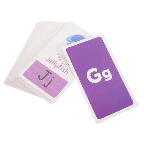 GALPADA 58Stücke Teiliges Lernspielzeug Für Kognitive Flash Karten Für Farben Und Formen Für Jahre Alte Kleinkinder Lernfähigkeiten Und Interaktion von GALPADA