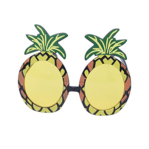 GALPADA 5St Hawaii-Kopfschmuck Sommerhalsketten hawaiianische Blumenkette Make-up-Brille Sommerkränze Partybrille schnapsgläser Ananas-Brille lustige brille bilden Requisiten Kranz von GALPADA