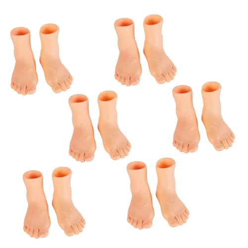 GALPADA 6 Paar Zehenfinger Abdeckungen Partygeschenk Für Fingerpuppen Für Fingerfüße Kleine Hände Kleine Füße Fingerpuppen In Erwachsenengröße Kleine Fingerpuppen von GALPADA