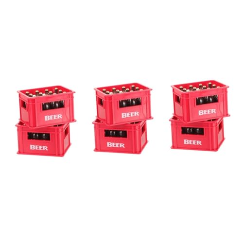 GALPADA 6 Sätze Miniatur-weinflaschen mit Kiste Detailgetreues Puppenhaus-deko- Kleine Kunststoff-weinkorb-Modelle Geeignet für Puppenhaus Mini-bar Küchen Restaurantdeko GALPADA 6 Sätze Miniatur-weinflaschen mit Kiste Detailgetreues Puppenhaus-deko- Kleine Kunststoff-weinkorb-Modelle Geeignet für Puppenhaus Mini-bar Küchen Restaurantdeko von GALPADA