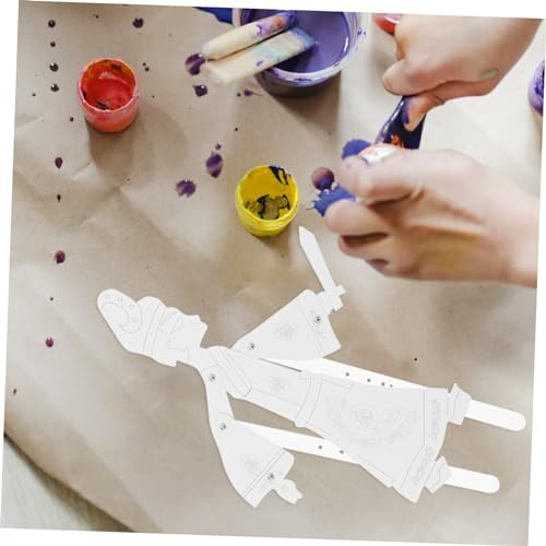 GALPADA 6 Stück Handgemachtes Teiliges Schattenspielzeug für DIY Schattenpuppen Kit Kreativität und Feinmotorik Bastelspielzeug für Schattenspielende Aktivitäten von GALPADA