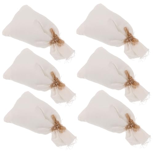 GALPADA 6 Stück Maßstab Puppenhaus Dekoration Mini Lebensmittelbeutel für Spielzeugküche und Puppenhauszubehör GALPADA 6 Stück Maßstab Puppenhaus Dekoration Mini Lebensmittelbeutel für Spielzeugküche und Puppenhauszubehör von GALPADA