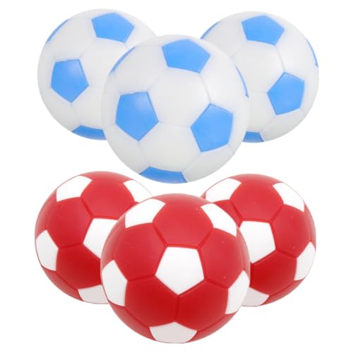 GALPADA 6 Stück Mini Tischfußballbälle Ersatzbälle aus Stabilem Kunststoff für Tischkicker Langlebig Glatte Oberfläche für Bessere Ballkontrolle Geeignet für Erwachsene und GALPADA 6 Stück Mini Tischfußballbälle Ersatzbälle aus Stabilem Kunststoff für Tischkicker Langlebig Glatte Oberfläche für Bessere Ballkontrolle Geeignet für Erwachsene und von GALPADA