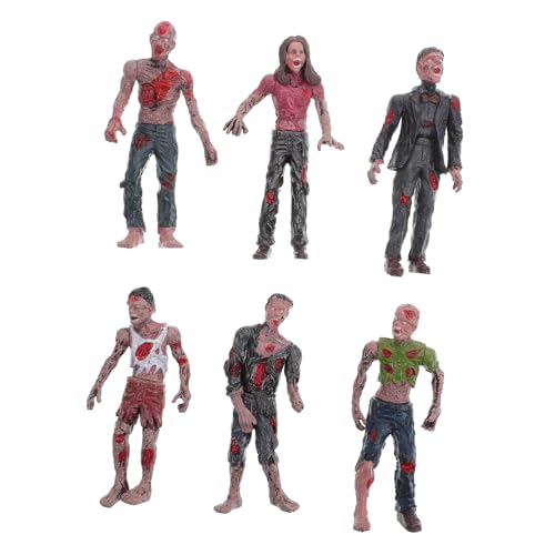 GALPADA 6 Stück Mini Zombie Figuren Teilig Horrible Zombie Modelle für Gruselige Dekoration Realistische Miniatur Puppen für Halloween und Partys aus Robustem Kunststoff Gefertigt GALPADA 6 Stück Mini Zombie Figuren Teilig Horrible Zombie Modelle für Gruselige Dekoration Realistische Miniatur Puppen für Halloween und Partys aus Robustem Kunststoff Gefertigt von GALPADA