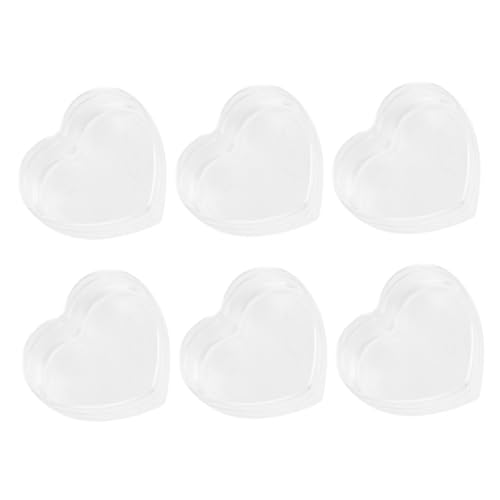 GALPADA 6 Stück Miniature Herzförmige Aufbewahrungsboxen Teiliges für Puppenhäuser zur Dekoration und Aufbewahrung Kleiner Gegenstände Sicher und Langlebig GALPADA 6 Stück Miniature Herzförmige Aufbewahrungsboxen Teiliges für Puppenhäuser zur Dekoration und Aufbewahrung Kleiner Gegenstände Sicher und Langlebig von GALPADA