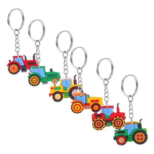 GALPADA 6 Stück Schlüsselanhänger Für Landwirtschaftsautos Bauernhof Thema Partygeschenk Bulldozer Schlüsselanhänger Bau Partygeschenke Bauernhof Neuheit Schlüsselanhänger GALPADA 6 Stück Schlüsselanhänger Für Landwirtschaftsautos Bauernhof Thema Partygeschenk Bulldozer Schlüsselanhänger Bau Partygeschenke Bauernhof Neuheit Schlüsselanhänger von GALPADA