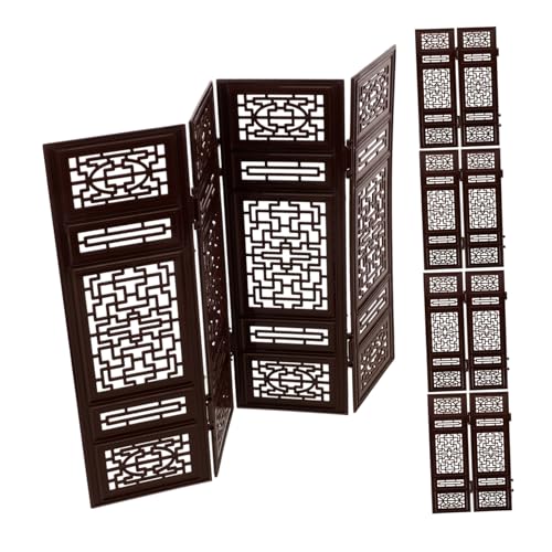 GALPADA 6 Stück Screen -Puppenspielzeug Bildschirm Miniatur-Puppenstubenmöbel Puppenhausfenster Puppenhaus-Miniaturzubehör Dollhouse Schlafzimmermöbel chinesische wandteiler Plastik Kaffee GALPADA 6 Stück Screen -Puppenspielzeug Bildschirm Miniatur-Puppenstubenmöbel Puppenhausfenster Puppenhaus-Miniaturzubehör Dollhouse Schlafzimmermöbel chinesische wandteiler Plastik Kaffee von GALPADA