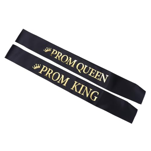 GALPADA 6 Stück Teiliges Abschluss Schulterband aus Hochwertigem Prom King Queen Schärpen Zufälligen Farben für Männer und Frauen Elegante Partydekoration und Fotorequisite zur der GALPADA 6 Stück Teiliges Abschluss Schulterband aus Hochwertigem Prom King Queen Schärpen Zufälligen Farben für Männer und Frauen Elegante Partydekoration und Fotorequisite zur der von GALPADA