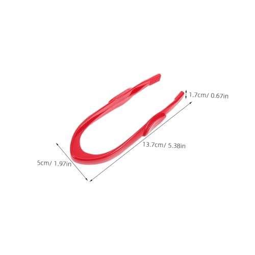 GALPADA 6 Stück Teiliges Bunte Kunststoffpinzetten für Montessori Lernspielzeug Feinmotorik Training Naturbeobachtung Labor Experiment Zubehör für Vorschule von GALPADA