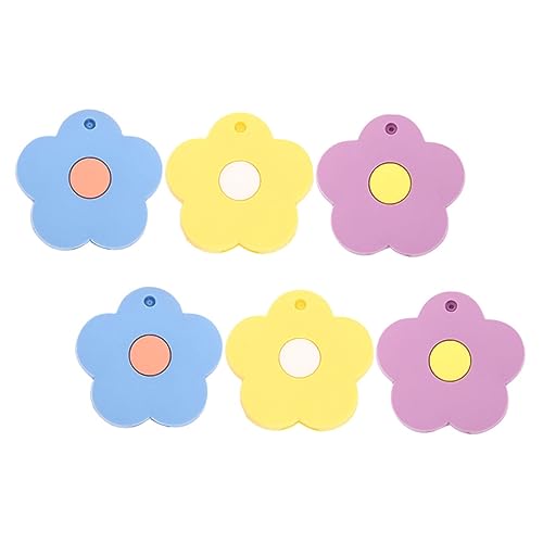 GALPADA 6 Stück Teiliges Bunte Silikon Schlüsselkennzeichner mit Blumenmotiv Flexible Schutzhüllen für Standard schlüssel Rutschfest und Farblich Sortiert zur Einfachen GALPADA 6 Stück Teiliges Bunte Silikon Schlüsselkennzeichner mit Blumenmotiv Flexible Schutzhüllen für Standard schlüssel Rutschfest und Farblich Sortiert zur Einfachen von GALPADA