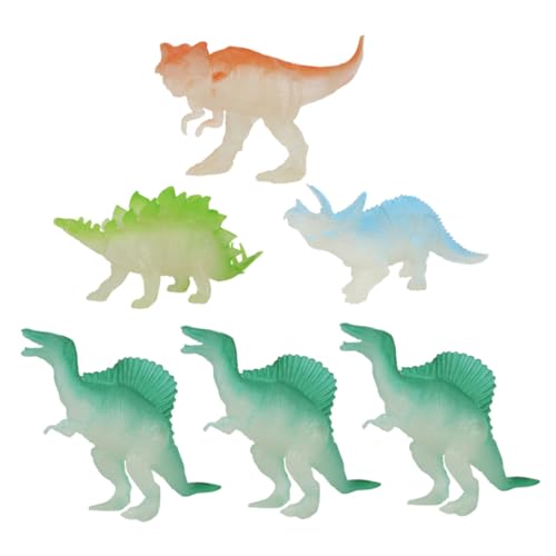 GALPADA 6 Stück Teiliges Mini Dinosaurier Realistische Simulation Leuchtend im Dunkeln Robustes Kunststoffmaterial Fördert Fantasie und Lernfähigkeit für Ab Jahren GALPADA 6 Stück Teiliges Mini Dinosaurier Realistische Simulation Leuchtend im Dunkeln Robustes Kunststoffmaterial Fördert Fantasie und Lernfähigkeit für Ab Jahren von GALPADA