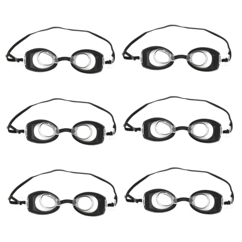 GALPADA 6 Stück Teiliges Mini Puppen-schwimmbrillen aus Schwarzem Langlebige Modische Taucherbrillen für Puppen als Dekoratives Doll Dress Up Zubehör GALPADA 6 Stück Teiliges Mini Puppen-schwimmbrillen aus Schwarzem Langlebige Modische Taucherbrillen für Puppen als Dekoratives Doll Dress Up Zubehör von GALPADA