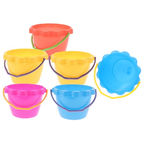 GALPADA 6 Stück Teiliges Sandspielzeug aus Robustem Vielseitige Sand und Wassereimer mit Rutschfestem Design Gemischt für Strand Garten und Outdoor Spielspaß GALPADA 6 Stück Teiliges Sandspielzeug aus Robustem Vielseitige Sand und Wassereimer mit Rutschfestem Design Gemischt für Strand Garten und Outdoor Spielspaß von GALPADA