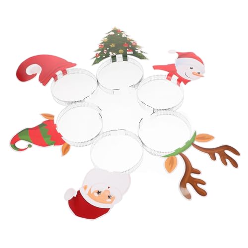 GALPADA 6 Stück Teiliges Weihnachts Haarreifen mit Niedlichen Schneemann und Rentier Motiven Leichtes Komfortables Design Festlicher Haarschmuck für Xmas Partys Cosplay und Fotoshootings GALPADA 6 Stück Teiliges Weihnachts Haarreifen mit Niedlichen Schneemann und Rentier Motiven Leichtes Komfortables Design Festlicher Haarschmuck für Xmas Partys Cosplay und Fotoshootings von GALPADA