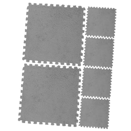 GALPADA 6 Stück Weiche Eva Puzzlematte Krabbelmatte Bodenschutz rutschfest Komfortabel Tragbar für Haushalt Spielbereich Kinderzimmer von GALPADA