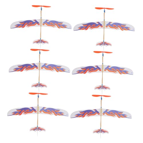 GALPADA 6 Teiliges Kinderflugzeug Party Set Für Den Außenbereich Modellflugzeuge Zum Bauen Kinderspielzeug Segelflugzeuge Mit Gummiband Segelflugzeuge DIY Segelflugzeuge DIY Aus GALPADA 6 Teiliges Kinderflugzeug Party Set Für Den Außenbereich Modellflugzeuge Zum Bauen Kinderspielzeug Segelflugzeuge Mit Gummiband Segelflugzeuge DIY Segelflugzeuge DIY Aus von GALPADA