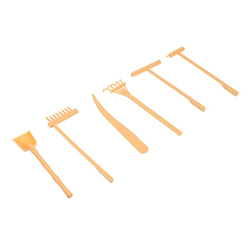 GALPADA 6 Teiliges Sandrechen Set Für Die Landschaft Winziges Mini Sandspielzeug Gartenwerkzeug Zen Gartenrechen Mini Sandglätter Zen Sandwerkzeuge Sand Zen Garten Mini Zen GALPADA 6 Teiliges Sandrechen Set Für Die Landschaft Winziges Mini Sandspielzeug Gartenwerkzeug Zen Gartenrechen Mini Sandglätter Zen Sandwerkzeuge Sand Zen Garten Mini Zen von GALPADA