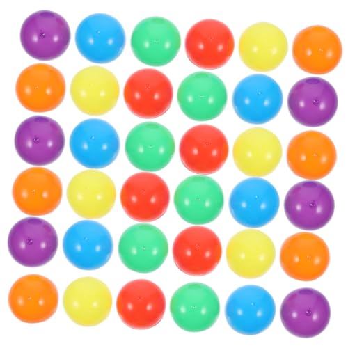 GALPADA 60 Stück Bunte Kapseln Für Verkaufsautomaten Nachfüllpackungen Für Kaugummiautomaten Spielzeugspender Für Form Von Mini Verkaufsautomatendeckeln Befüllbare Kugeln Leere von GALPADA