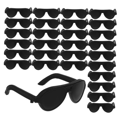 GALPADA 60 Stück Mini Puppen Sonnenbrillen Stilvolle Kreative Accessoires für Puppen für Rollenspiele und DIY Projekte für Geburtstagen und Feiertagen von GALPADA