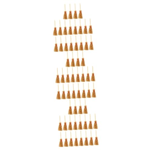 GALPADA 60 Stück Teiliges Miniatur Hexenbesen aus Hochwertigem Holz Glatte Oberfläche Halloween Puppenhaus Dekoration Vielseitiges Mikro Landschaft Foto Requisiten Zubehör Robust und GALPADA 60 Stück Teiliges Miniatur Hexenbesen aus Hochwertigem Holz Glatte Oberfläche Halloween Puppenhaus Dekoration Vielseitiges Mikro Landschaft Foto Requisiten Zubehör Robust und von GALPADA