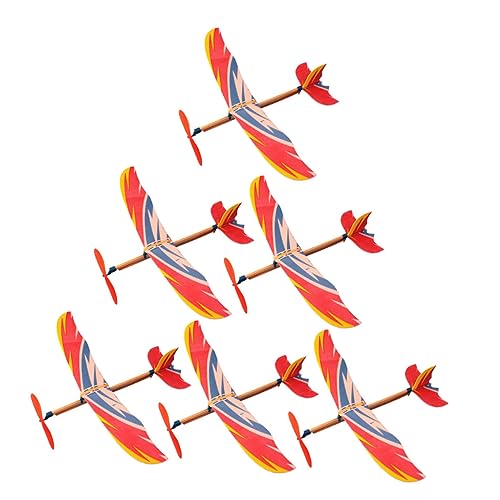 GALPADA 6Stücke DIY Segelflugzeug für Handgefertigtes Flugzeugmodell Pädagogisches für Draußen Hochwertiges Sicheres Material Farben und Form GALPADA 6Stücke DIY Segelflugzeug für Handgefertigtes Flugzeugmodell Pädagogisches für Draußen Hochwertiges Sicheres Material Farben und Form von GALPADA
