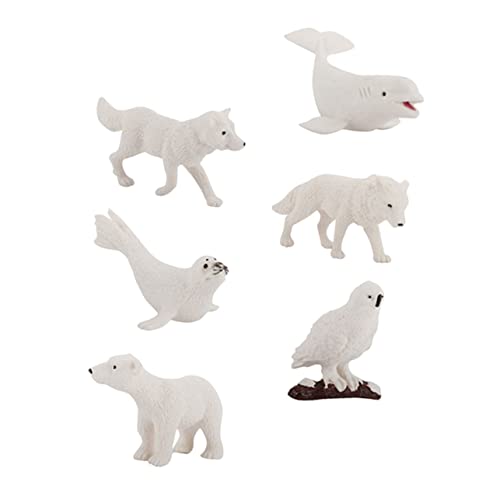 GALPADA 6Stücke Teiliges Arktische Figuren für Mikrolandschaften Garten und Innendekoration Lebensechte Deko GALPADA 6Stücke Teiliges Arktische Figuren für Mikrolandschaften Garten und Innendekoration Lebensechte Deko von GALPADA