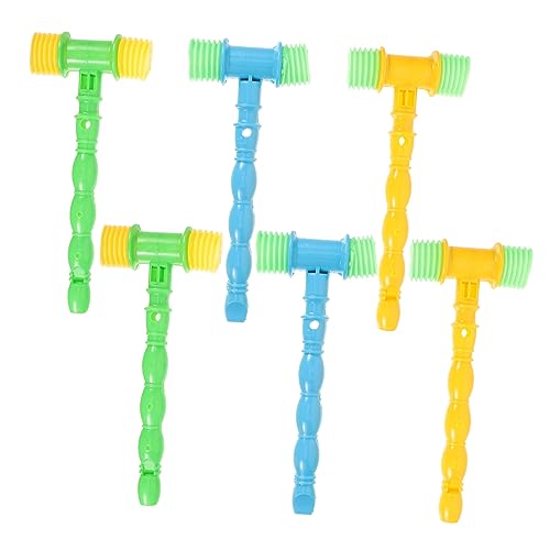 GALPADA 6Stücke Teiliges Babymusikspielzeug Lustige Hammer Spielzeuge für Kleinkinder Fördert Motorische Fähigkeiten und Sinneswahrnehmung Farben für Neugeborene und Kleinkinder GALPADA 6Stücke Teiliges Babymusikspielzeug Lustige Hammer Spielzeuge für Kleinkinder Fördert Motorische Fähigkeiten und Sinneswahrnehmung Farben für Neugeborene und Kleinkinder von GALPADA