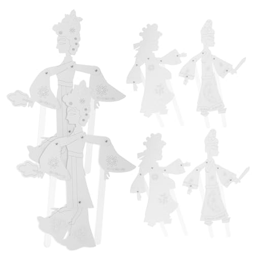 GALPADA 6Stücke Teiliges Handgefertigtes Schattenpuppenspiel für Kreatives DIY Material für Kindergarten und Bastelprojekte mit Traditionellen Chinesischen Elementen GALPADA 6Stücke Teiliges Handgefertigtes Schattenpuppenspiel für Kreatives DIY Material für Kindergarten und Bastelprojekte mit Traditionellen Chinesischen Elementen von GALPADA