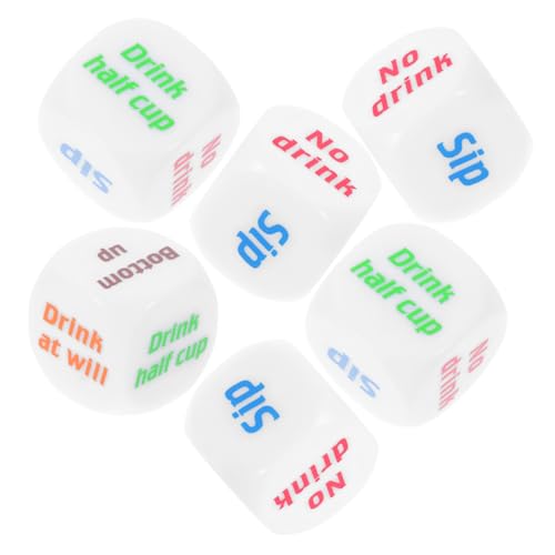 GALPADA 6pcs Friends Friends Party Spaß Trinkspiel Für Bars Ktv Acryl Für Freunde Familie Lustige Für Partyspiele Bachelorette Partys von GALPADA