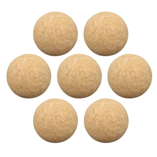 GALPADA 7 Stück Teiliges Tischfußball Zubehör aus Langlebigem Kork Kompatibel mit Verschiedenen Tischkicker Modellen Verbesserter Grip für Realistisches Spielgefühl Schnelle Montage für von GALPADA