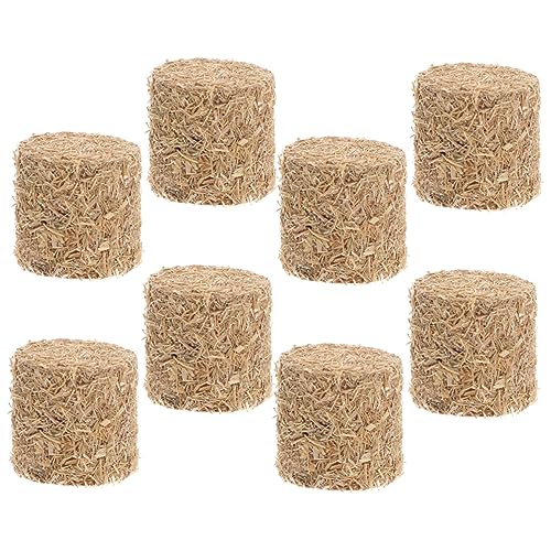 GALPADA 8 Stck. Simulierter Heuhaufen Miniaturen Miniatur simuliert dekoratives Heu Mini - für künstliche Pflanzen Mini Heu kleines Heu hölzern Light Brown GALPADA 8 Stck. Simulierter Heuhaufen Miniaturen Miniatur simuliert dekoratives Heu Mini - für künstliche Pflanzen Mini Heu kleines Heu hölzern Light Brown von GALPADA