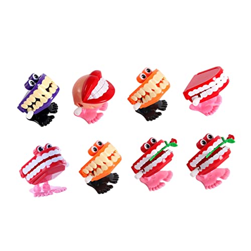 GALPADA 8 Stück Lustige Pack Wind Up Zähne Spielzeuge Interaktive Gehende Zähne für Partys Halloween und Zahnputzspielzeug Fördert Geschicklichkeit und Zahnpflege GALPADA 8 Stück Lustige Pack Wind Up Zähne Spielzeuge Interaktive Gehende Zähne für Partys Halloween und Zahnputzspielzeug Fördert Geschicklichkeit und Zahnpflege von GALPADA