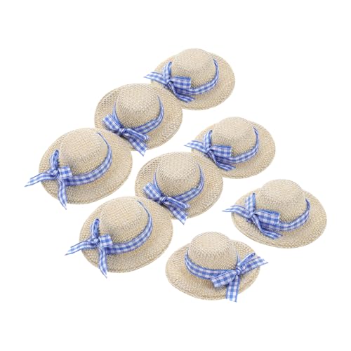 GALPADA 8 Stück Miniatur Strohhüte mit Schleife für Puppen Teiliges für Puppenhaus Dekoration und Fotorequisiten Vielseitig Einsetzbar Langlebig und Sicher der Anwendung GALPADA 8 Stück Miniatur Strohhüte mit Schleife für Puppen Teiliges für Puppenhaus Dekoration und Fotorequisiten Vielseitig Einsetzbar Langlebig und Sicher der Anwendung von GALPADA