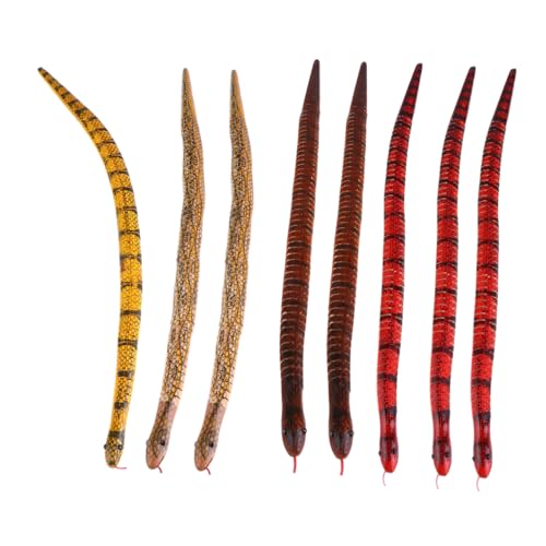 GALPADA 8 Stück Simuliertes Schlangenspielzeug aus Holz realistisch Halloween kniffliges Schlangenspielzeug kinderspielzeug gegliederte Schlange Halloween-Schlange hölzern Zufällige Farbe GALPADA 8 Stück Simuliertes Schlangenspielzeug aus Holz realistisch Halloween kniffliges Schlangenspielzeug kinderspielzeug gegliederte Schlange Halloween-Schlange hölzern Zufällige Farbe von GALPADA