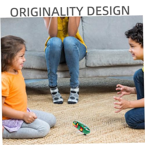 GALPADA 8 Stück Teiliges Aufziehspielzeug Blechfrosch für Kreative Tiermodell Spielzeuge aus Fördert Feinmotorik und Gehirnentwicklung als Mitgebsel für Mädchen und Jungen von GALPADA