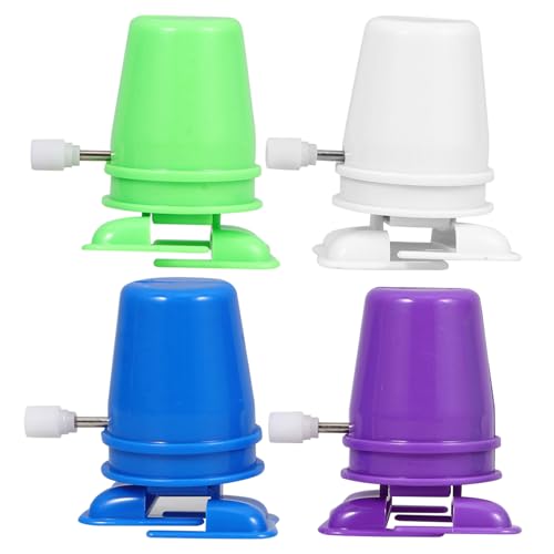 GALPADA 8 Stück Teiliges DIY Mechanismus für Laufroboter aus Kunststoff Abnehmbare Aufziehbewegung Bunte Mini Ersatzteile für Clay Bastelprojekte Geeignet für Bastler von GALPADA