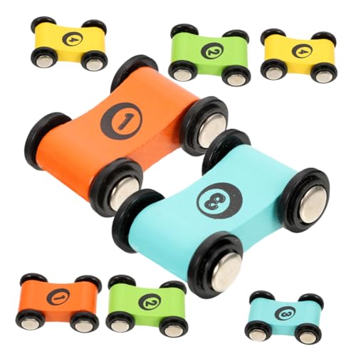 GALPADA 8 Stück Teiliges Holzspielzeug Auto Mini Holz für Lernspielzeug für Partys und Interaktives Farben Je GALPADA 8 Stück Teiliges Holzspielzeug Auto Mini Holz für Lernspielzeug für Partys und Interaktives Farben Je von GALPADA