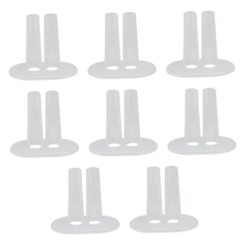 GALPADA 8 Stück Teiliges Puppenkleiderständer Kunststoff Praktische Puppenmodell-Halterung für Hochzeitskleider und Puppenhaus-Dekoration zum Kreativen Ankleiden und Präsentieren von von GALPADA