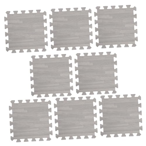 GALPADA 8 Stück Teiliges Puzzle Dicker Rutschfester Schaumstoffmatte für Junge Mädchen für Krabbeln und Vielseitig Einsetzbar Holzmaserung GALPADA 8 Stück Teiliges Puzzle Dicker Rutschfester Schaumstoffmatte für Junge Mädchen für Krabbeln und Vielseitig Einsetzbar Holzmaserung von GALPADA