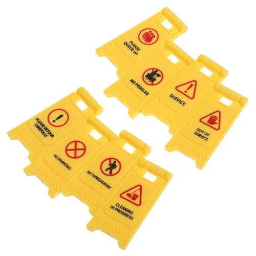GALPADA 8 Stück Teiliges Verkehrszeichen Spielset Verkehrswarnschilder Modellspielzeug Realistische Miniatur Verkehrsschild Warnschild für Rollenspiel Verkehrssicherheit Training GALPADA 8 Stück Teiliges Verkehrszeichen Spielset Verkehrswarnschilder Modellspielzeug Realistische Miniatur Verkehrsschild Warnschild für Rollenspiel Verkehrssicherheit Training von GALPADA