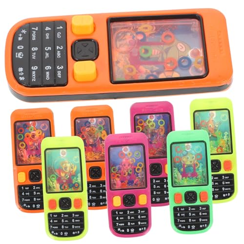 GALPADA 8 Stück Teiliges Wasserspielzeug Handheld Wasserspiel Ringwurfspiel für Fördert Konzentration Geduld Hand Auge Koordination Langlebiges Kunststoffspielzeug für Party Outdoor von GALPADA