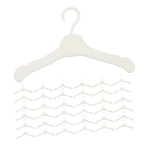 GALPADA 80 Stück Kunststoff Kleiderbügel für Puppenoutfits Praktische Aufbewahrungslösungen für Garderobe und Zubehör GALPADA 80 Stück Kunststoff Kleiderbügel für Puppenoutfits Praktische Aufbewahrungslösungen für Garderobe und Zubehör von GALPADA